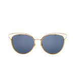 Christian Dior // Women's Sunglasses // Gold + Gray