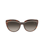 Christian Dior // Women's Sunglasses // Havana + Rose Gold