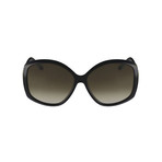 Chloe // Women's Sunglasses // Black + Brown