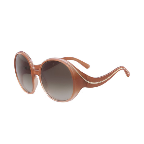 Chloe // Women's Sunglasses // Burnt Beige + Brown Gradient