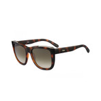 Chloe // Women's Sunglasses // Tortoise + Brown Gradient II