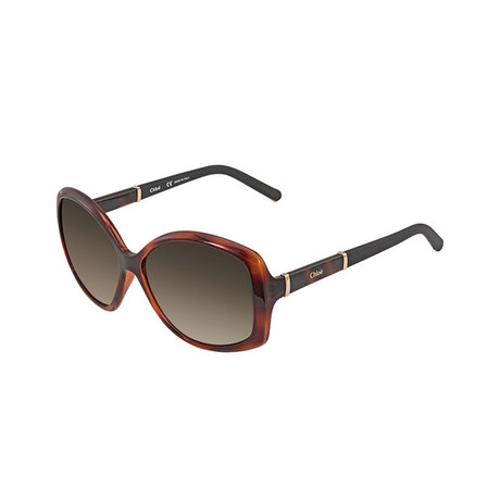 Chloé // Women's Sunglasses // Tortoise + Brown Gradient III