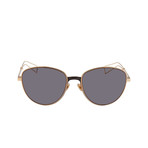 Christian Dior // Women's Sunglasses // Gold + Gray II