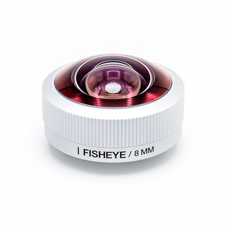 8MM Fisheye Lens (Silver)