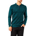 Michael Sweater // Green + Black (M)