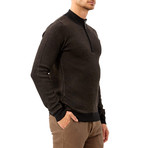 Ethan Sweater // Black + Brown (S)