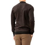 Ethan Sweater // Black + Brown (S)