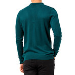 Michael Sweater // Green + Black (M)