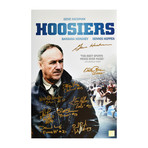 Gene Hackman & Hoosiers Cast // Autographed "Coach Dale"