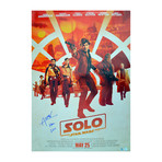 Alden Ehrenreich Han Solo // Autographed “SOLO” Original Movie Poster