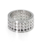 Gucci 18k White Gold Ring // Ring Size: 6.75