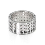 Gucci 18k White Gold Ring // Ring Size: 6.75