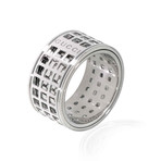 Gucci 18k White Gold Ring // Ring Size: 6.75