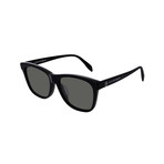 Alexander McQueen // Unisex Square Skull Sunglasses // Black