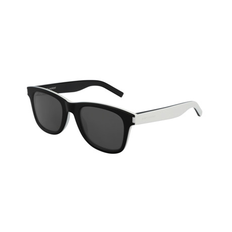 Unisex Square Sunglasses // Black + White