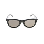 Unisex Square Sunglasses // Black I