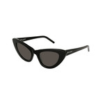 Unisex Cat-Eye Sunglasses // Black