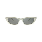 Unisex Cat-Eye Sunglasses // White II