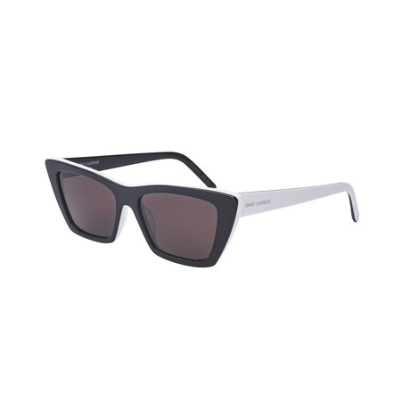 Unisex Cat-Eye Sunglasses // Black + White II