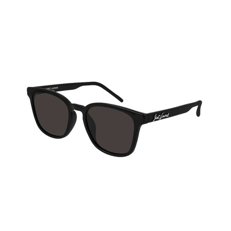 Unisex Logo Square Sunglasses // Black II