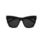Unisex Cat-Eye Sunglasses // Black IV
