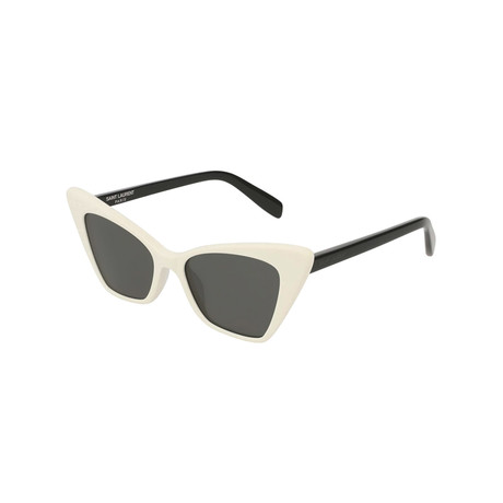 Unisex Cat-Eye Sunglasses // Black + White