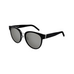 Unisex SLM38K Round Sunglasses // Black