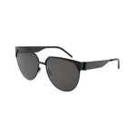 Unisex SLM43 Round Sunglasses // Black