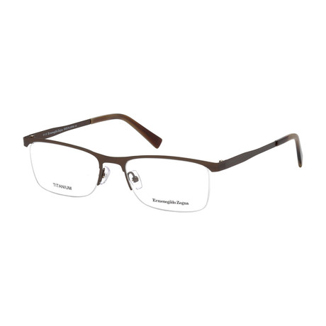 Men's EZ5079 Eyeglasses // Shiny Light Bronze