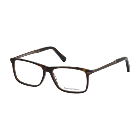 Men's EZ5060 Eyeglasses // Dark Havana