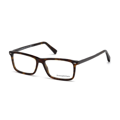 Men's EZ5074 Eyeglasses // Dark Havana