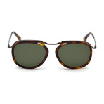 Men's EZ0107 Sunglasses // Dark Havana + Green