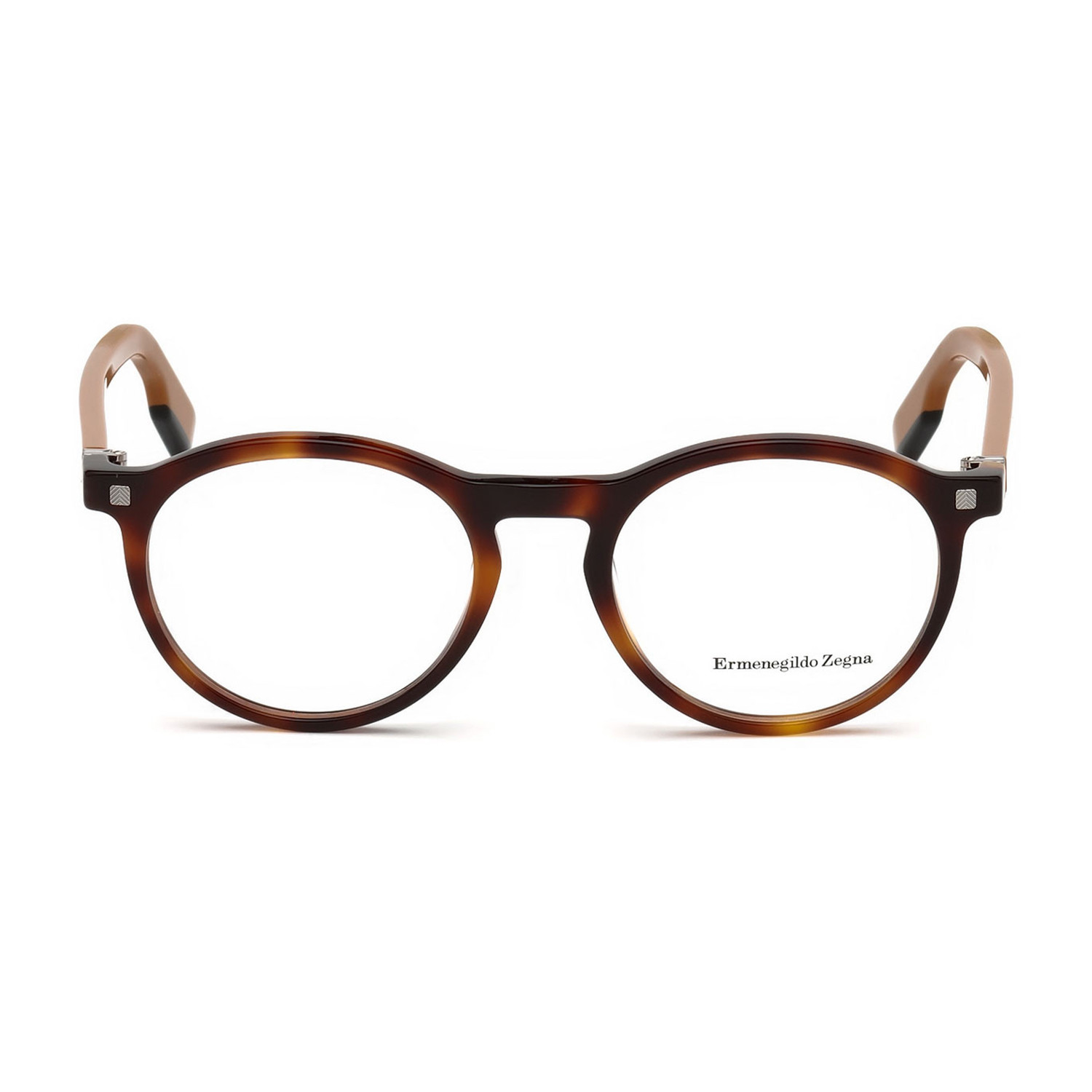 Men S Ez5122 Eyeglasses Havana Zegna Touch Of Modern