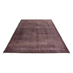 Color Transition Burgundy Rug // 9'7" x 13'0"