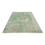 Color Transition Teal + Cream Rug // 9'3" x 12'2"