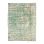 Color Transition Teal + Cream Rug // 9'3" x 12'2"