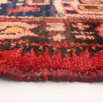 Authentic Turkish Red Print Rug // 6'6" x 9'0"