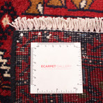 Authentic Turkish Red + Navy Rug // 2'11" x 11'1"