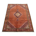 Authentic Turkish Red All Over Pattern Rug // 6'6" x 9'5"