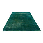 Color Transition Teal Rug // 9'8" x 13'2"