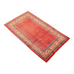 Authentic Turkish Bright Red Rug // 4'1" x 7'0"