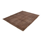 Color Transition Dark Brown Rug // 9'7" x 12'6"