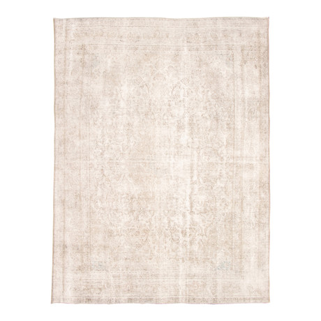 Antalya Vintage Cream + Light Khaki Rug // 9'6" x 12'4"