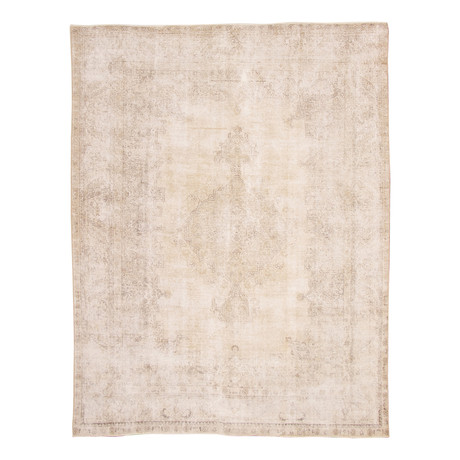 Antalya Vintage Light Khaki Rug // 9'4" x 11'10"