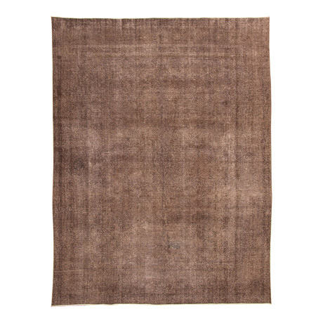 Color Transition Dark Brown Rug // 9'7" x 12'6"