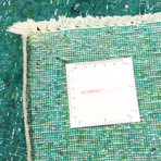 Color Transition Teal Rug // 9'8" x 13'2"