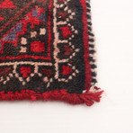 Authentic Turkish Red + Brown Rug // 4'9" x 9'9"