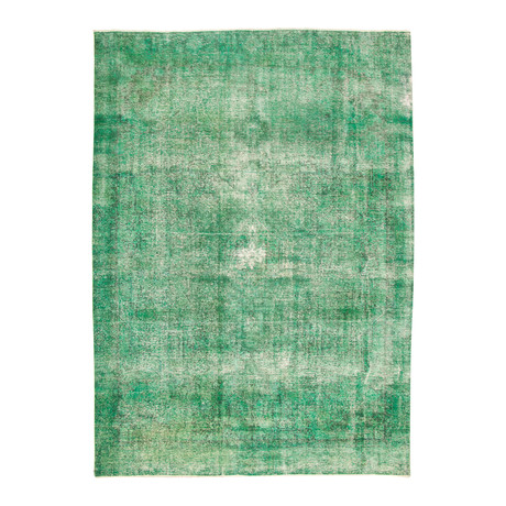 Color Transition Green Rug // 8'9" x 12'2"