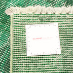 Color Transition Green Rug // 8'9" x 12'2"