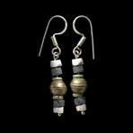 Ancient Sumerian Bead Earrings